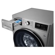 LG Front Load Washer 10.5 kg F4V5RYP2T, Bigger Capacity, AI DD, Steam, ThinQ