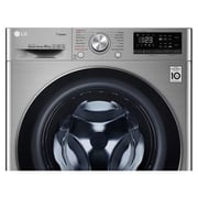 LG Front Load Washer 10.5 kg F4V5RYP2T, Bigger Capacity, AI DD, Steam, ThinQ