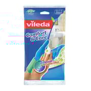 Vileda Comfort & Care Durable Reusable Gloves Small