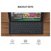 Logitech Slim Combo Folio Case With Keyboard Black UK English (Qwerty) For iPad Pro 12.9