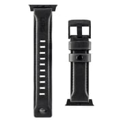 UAG Leather Strap Black For Apple Watch 44/42mm