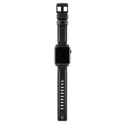 UAG Leather Strap Black For Apple Watch 44/42mm