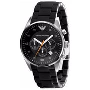 Buy Emporio Armani Sportivo Black Stainless Steel Watch Men AR5858