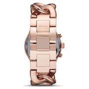 Michael Kors Runway Rose Gold Metal Watch Women MK3247
