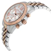 Michael Kors Lexington Two Tone Metal Watch Women MK5735