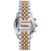 Michael Kors Lexington Two Tone Metal Watch Women MK5735