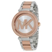 Michael Kors Parker Two Tone Metal Watch Women MK6314