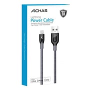 Achas Lightning Cable 1m Black
