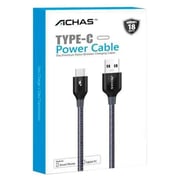 Achas USB Type C Cable 1m Balck