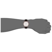 Omax Dome Series Brown Leather Analog Watch For Men DC001R35I