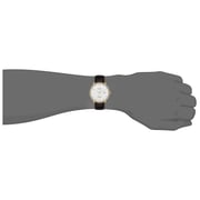 Omax Dome Series Brown Leather Analog Watch For Men DCD001G35I