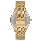 Omax Vintage Collection Gold Mesh Analog Watch For Unisex VC07G11A