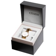 Citizen Chic Gold Stainless Steel Analog Watch For Women EQ9062-58A