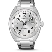 Citizen Vintage Silver Stainless Steel Analog Watch For Men NJ0100-89A
