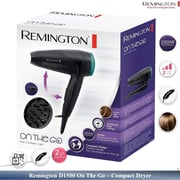 Remington On The Go Compact Hair Dryer 2000W - RED1500