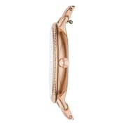 Fossil Jacqueline Rose Gold Metal Analog Women Watch ES4723