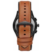 Fossil Fossil Hybrid Smartwatch Q Activist Brown Leather For Men
