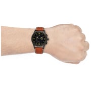 Fossil Fossil Hybrid Smartwatch Q Activist Brown Leather For Men