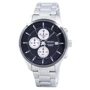 Seiko Chronograph Silver Metal Analog Watch For Men SKS545P1