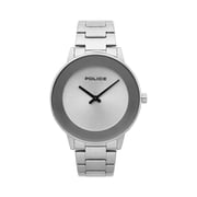 Police Sunrise Silver Stainless Steel Analog Men Watch 15386JS-04M