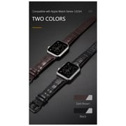 Dux Ducis Luxury Apple Watch Band 42/44mm Dark Brown