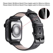 Dux Ducis Luxury Apple Watch Band 42/44mm Black