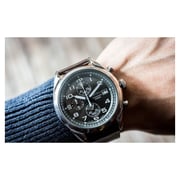 Seiko Chronograph Brown Leather Analog Watch For Men SSB275P1
