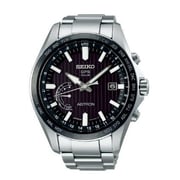 Seiko Astron Silver Metal Analog Watch For Men SSE161J1
