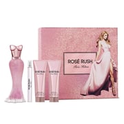 Paris Hilton Rose Rush EDP 100ml+10ml Mini+90ml Body Lotion +90ml Shower Gel Giftset Women