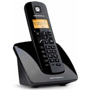 Motorola C401 Digital Cordless Phone Black