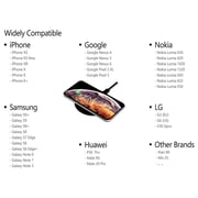 Blaktron 15WC Fast Wireless Charger Pad Black