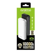 شاحن متنقل  Oraimo Toast 10  مزدوج  USB 10000  مللي أمبير في الساعة نحيف للغاية أسود