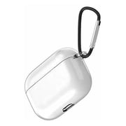 Glassology 110365 Silicone Case With Hooks For Airpods Pro Transparent