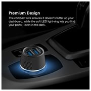 Oraimo Highway Dual USB Port Car Charger Black