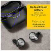 Jabra ELITE 75t True Wireless Earbuds Titanium/Black