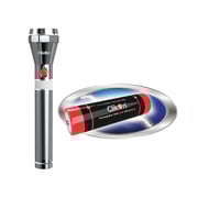 Clikon CK7781 Flashlight Grey 3Sc 2000mAh Li-Ion Btry, Made In Malaysia