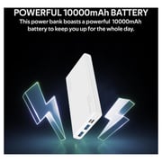 Promate Power Bank 10000MAh White