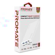 Promate Power Bank 10000MAh White