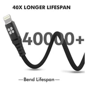 Promate USB-C To Lightning 1.2m Black
