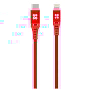 Promate USB-C To Lightning 1.2m Red