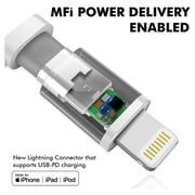 Promate USB-C To Lightning 1.2m Red