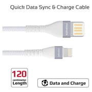 Promate Lightning Cable 1.2m Cable White