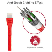 Promate Lightning Cable 1.2m Red