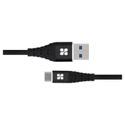 Promate USB-A To USB-C Cable 1.2m Black