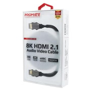 كابل للصوت والصورة بروميت 2 متر ألترا مع منفذ HDMI 2.1 عالي السرعة 8K