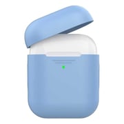 Promate Ultra Slim Silicon Case For Apple Airpods Blue