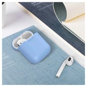 Promate Ultra Slim Silicon Case For Apple Airpods Blue