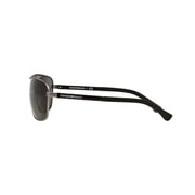 Emporio Armani Grey Metal Men EM-2033-313087-64 Sunglasses