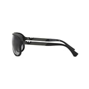 Emporio Armani Black Plastic Men EM-4029-50638G-64 Sunglasses