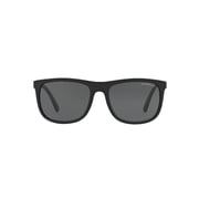 Emporio Armani Black Plastic Men EM-4079-504287-57 Sunglasses